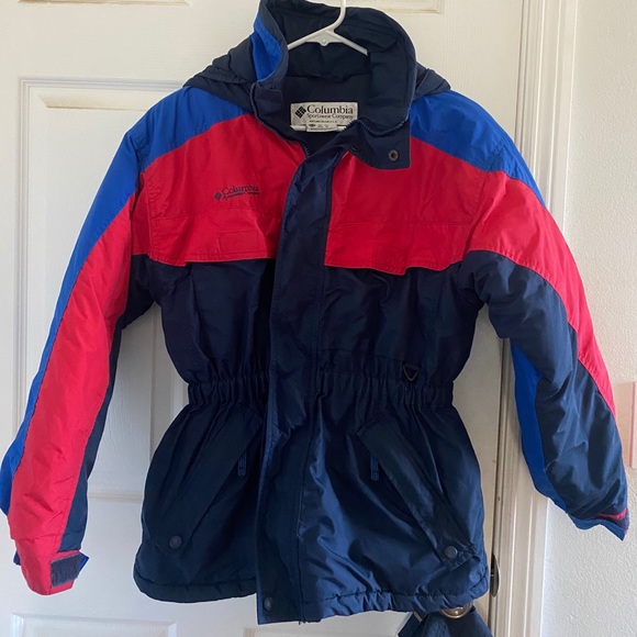 Boys Columbia snow jacket w/hood - vintage - Picture 1 of 3